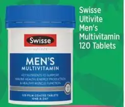 Star Discount Chemist Swisse Ultivite Men's Multivitamin offer