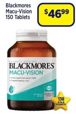 Star Discount Chemist Blackmores Macu-Vision offer