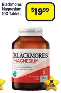 Star Discount Chemist Blackmores Magnesium offer