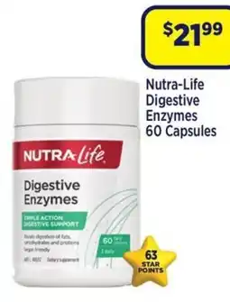 Star Discount Chemist Nutra-Life Digestive Enzymes offer