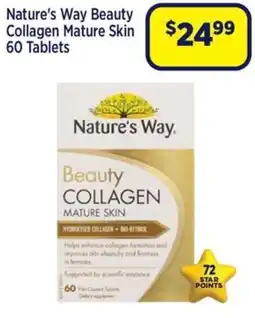 Star Discount Chemist Nature's Way Beauty Collagen Mature Skin offer