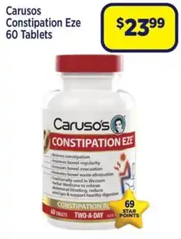 Star Discount Chemist Caruso's Constipation Eze offer