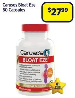 Star Discount Chemist Caruso's Bloat Eze offer