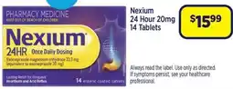 Star Discount Chemist Nexium 24HR offer