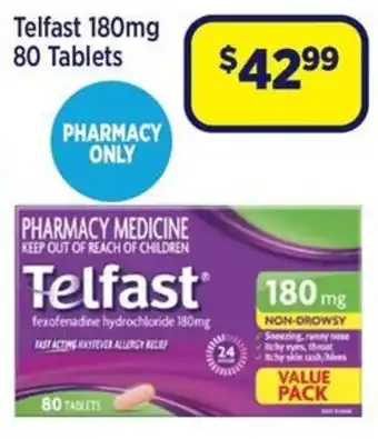 Star Discount Chemist Telfast 180mg offer