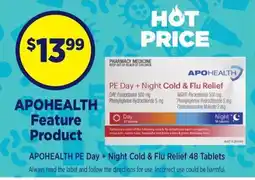 Star Discount Chemist Apohealth PE Day + Night Cold & Flu Relief offer