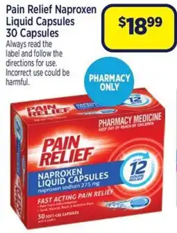 Star Discount Chemist Pain Relief Naproxen Liquid Capsules offer