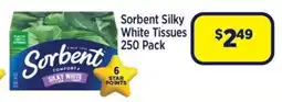 Star Discount Chemist Sorbent Silky White Tissues offer