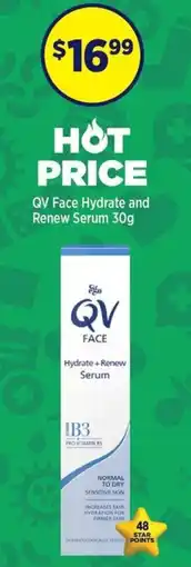 Star Discount Chemist QV Face Hydrate and Renew Serum offer