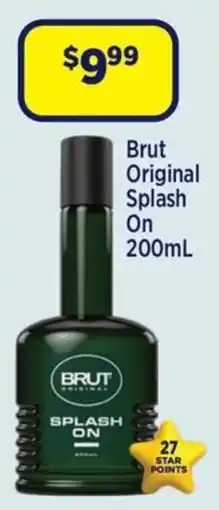 Star Discount Chemist Brut Original Splash On offer