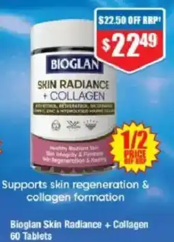 Chemist Warehouse Bioglan Skin Radiance + Collagen offer