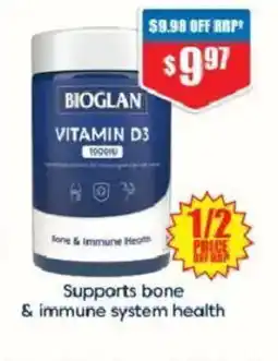 Chemist Warehouse Bioglan Vitamin D3 offer