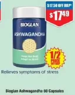 Chemist Warehouse Bioglan Ashwagandha offer