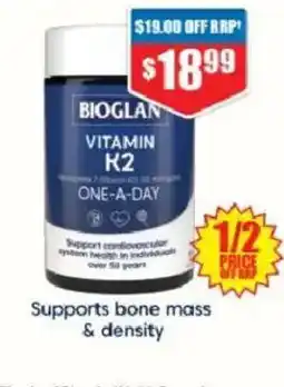 Chemist Warehouse Bioglan Vitamin K2 One-A-Day offer