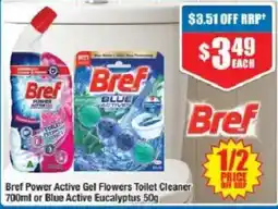 Chemist Warehouse Bref Power Active Gel Flowers Toilet Cleaner offer