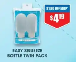 Chemist Warehouse Easy Squeeze Bottle Twin Pack offer