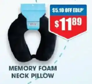 Memory Foam Neck Pillow