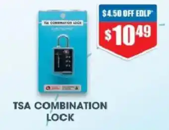 Chemist Warehouse TSA Combination Lock offer