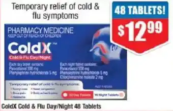 Chemist Warehouse ColdX Cold & Flu Day/Night offer