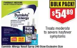 Chemist Warehouse Dymista Allergy Nasal Spray offer