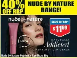 Chemist Warehouse Nude by Nature Peptide + Lip Glaze offer