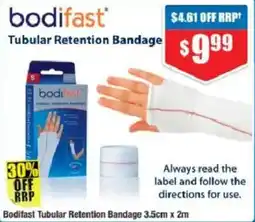 Chemist Warehouse Bodifast Tubular Retention Bandage offer