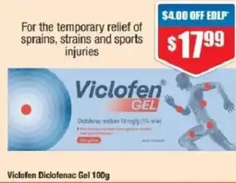 Chemist Warehouse Vicofen Diclofenac Gel offer