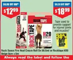 Chemist Warehouse Rocktape H20 Extra Strong offer