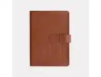 Officeworks Otto A5 The Dot Journal 240 Page Tan Leather offer