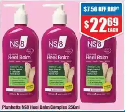 Chemist Warehouse Plunketts NS8 Heel Balm Complex offer