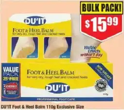 Chemist Warehouse DU'IT Foot & Heel Balm offer