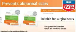 Chemist Warehouse Strataderm Scar Therapy Silicone Gel offer