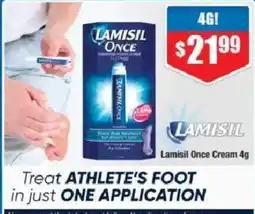 Chemist Warehouse Lamisil Once Cream offer