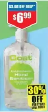 Chemist Warehouse Goat Antibacterial Hand Sanitiser offer