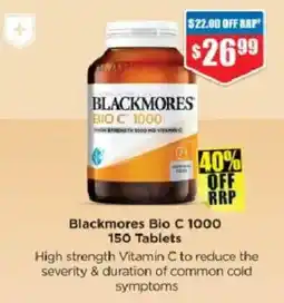 Chemist Warehouse Blackmores Bio C 1000 offer