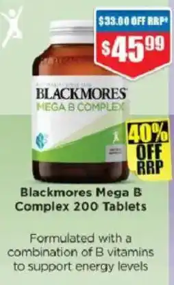 Chemist Warehouse Blackmores Mega B Complex offer
