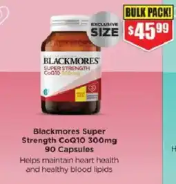 Chemist Warehouse Blackmores Super Strength CoQ10 300mg offer