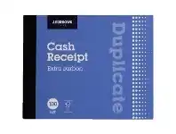 Officeworks J.Burrows Carbon Duplicate Cash Receipt Book 100 Pages offer