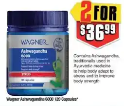 Chemist Warehouse Wagner Ashwagandha 6000 offer