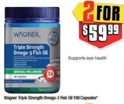 Chemist Warehouse Wagner Triple Strength Omega-3 Fish Oil offer