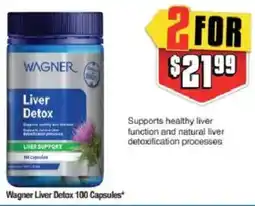 Chemist Warehouse Wagner Liver Detox offer