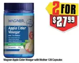 Chemist Warehouse Wagner Apple Cider Vinegar with Mother offer