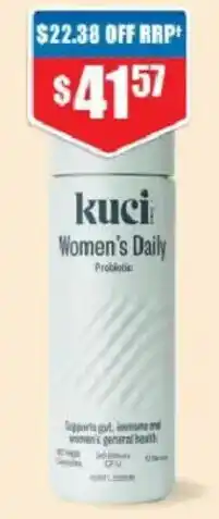 Chemist Warehouse kuci Women's Daily Probiotic offer