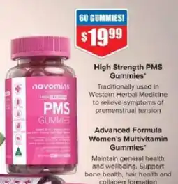 Chemist Warehouse novomis PMS Gummies offer