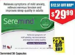 Chemist Warehouse Seremind 56 Capsules offer