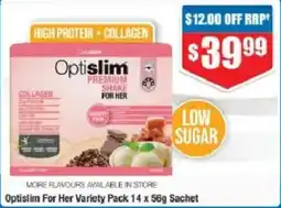 Chemist Warehouse Optislim For Her Variety Pack offer