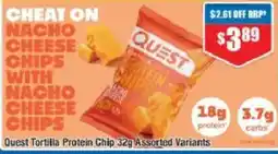 Chemist Warehouse Quest Tortilla Protein Chip offer