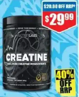 Chemist Warehouse Faction Labs Selected Creatine offer