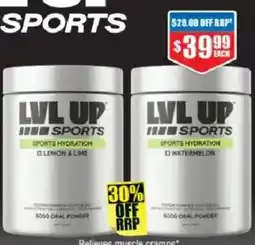 Chemist Warehouse Lvl Up Sports Sports Hydration offer