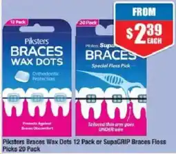 Chemist Warehouse Piksters Braces Wax Dots offer